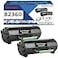 UniVirgin 2 Pack Compatible B2360 High Yield 8500 Pages Toner Cartridge for M11XH 3319805 Black Laser Toner fits for Dell B2360d B3460dn B2360dn B3465dnf B3465dn Printers