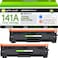 greencycle W1410A Compatible Replacement for Hp 141A Black Toner Cartridge LaserJet Pro M110w MFP M140w M139w Cannot be Used for M110WE M139WE M140WE and H P Printer2Pkwith chip