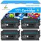 TRUE IMAGE Compatible Toner Cartridge Replacement for Canon 121 CRG121 CRG121 for Canon imageCLASS D1620 D1650 High Yield Ink Printer Black 4Pack