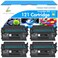 TRUE IMAGE Compatible Toner Cartridge Replacement for Canon 121 CRG121 CRG121 for Canon imageCLASS D1620 D1650 High Yield Ink Printer Black 4Pack