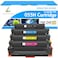 TRUE IMAGE 055H 055 Toner Cartridge Replacement for Canon 055H High Capacity for Color ImageCLASS MF743Cdw MF741Cdw MF746Cdw LBP663Cdw MF740C LBP660C MF743 Printer Black Cyan Magenta Yellow 4Pack