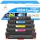 TRUE IMAGE 055H 055 Toner Cartridge Replacement for Canon 055H High Capacity for Color ImageCLASS MF743Cdw MF741Cdw MF746Cdw LBP663Cdw MF740C LBP660C MF743 Printer Black Cyan Magenta Yellow 4Pack