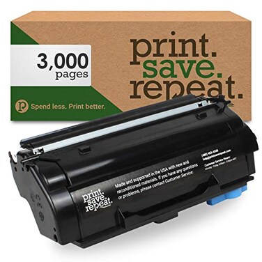 Print.Save.Repeat. PrintSaveRepeat Lexmark 55B1000 Remanufactured Toner Cartridge for MS331 MS431 MX331 MX431 MX432 Laser Printer 3000 Pages