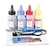 Misee Toner Refill Kit Compatible for HP 215A 215X Color Pro M182nw M183fw M155 W2310A W2311A W2312A W2313A Printer 4Packwith Tools