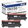 barley TN730 TN730 Compatible TN730 TN730 Toner Cartridge Black Replacement for Brother TN730 TN730 DCPL2550DW MFCL2750DW MFCL2710DW Toner Printer 2Pack