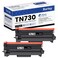 barley TN730 TN730 Compatible TN730 TN730 Toner Cartridge Black Replacement for Brother TN730 TN730 DCPL2550DW MFCL2750DW MFCL2710DW Toner Printer 2Pack