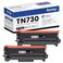 barley TN730 TN730 Compatible TN730 TN730 Toner Cartridge Black Replacement for Brother TN730 TN730 DCPL2550DW MFCL2750DW MFCL2710DW Toner Printer 2Pack