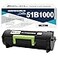 LCL Remanufactured Toner Cartridge Replacement for Lexmark 51B1000 MS317 MS317DN MS417 MS417DN MS517 MS517DN MS617 MS617DN MX317 MX317DN MX417 MX417DN MX517 MX517DE Updated Chip 1Pack Black