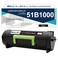 LCL Remanufactured Toner Cartridge Replacement for Lexmark 51B1000 MS317 MS317DN MS417 MS417DN MS517 MS517DN MS617 MS617DN MX317 MX317DN MX417 MX417DN MX517 MX517DE Updated Chip 1Pack Black