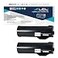 LCL B400 B405 Black Toner Cartridge Replacement for Xerox 106R03580 for VersaLink B405 B400 B400DN B400N B405DN Printers 2Pack