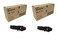 Kyocera TK1172 Toner Cartridge 2 Pack for M2640idw with Yield 7200 Pages in Retail Packaging