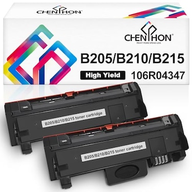 CHENPHON B205 B210 B215 Toner Cartridge 106R04347 High Yield Black 2Pack Replacement for XeroxB205 B210 B215 B210DNI B205NI B205MFP B215DNI B215MFP Toner