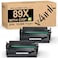 v4ink 89X Black HighYield Toner Cartridge 2 Pack Latest Upgraded Chip Compatible Replacement for HP 89X CF289X 89A CF289A use in HP M507n M507dn M507x M507dng MFP M528dn M528f M528c M528z Printer