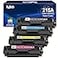RitoTech 215A Toner Cartridgewith CHIP Replacement for HP 215A for HP Color Laseret Pro MFP M182nw M183fw M182 M183 M155 PrinterBlack Cyan Yellow Magenta 4 Pack