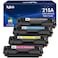 RitoTech 215A Toner Cartridgewith CHIP Replacement for HP 215A for HP Color Laseret Pro MFP M182nw M183fw M182 M183 M155 PrinterBlack Cyan Yellow Magenta 4 Pack