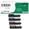 ASANSH 20N10K0 20N10C0 20N10M0 20N10Y0 Toner Cartridge Use for CS331 CS331dw CX331 CX331adwe CS431 CX431 Printers 4Pack