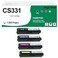 ASANSH 20N10K0 20N10C0 20N10M0 20N10Y0 Toner Cartridge Use for CS331 CS331dw CX331 CX331adwe CS431 CX431 Printers 4Pack