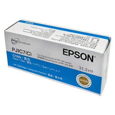Vinpower Digital Digital Epson Cyan Ink Cartridge 1Pack for DiscProducer PP100 PP50 PP100II PP100N PP100BD PP100AP in Retail Packaging