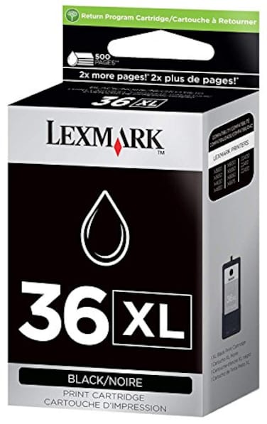 Lexmark 36 XL High Yield Black Print Cartridge 18C2170