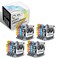 TG Imaging Compatible LC203XL Ink Cartridge Replacement for Brother LC203 Ink LC201 LC203CL for MFCJ460DW MFCJ480DW MFCJ680DW MFCJ880DW MFCJ885DW MFCJ4320DW Printer 16Pack4B4C4Y4M