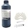 AYMSous Black Ink Universal Refill Ink Kit Dye Ink 500ml Work for Canon HP Epsn Brother Injet Printers Refillable Cartridge CISS CIS System 169 oz with Syringe Glove