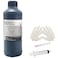 AYMSous Black Ink Universal Refill Ink Kit Dye Ink 500ml Work for Canon HP Epsn Brother Injet Printers Refillable Cartridge CISS CIS System 169 oz with Syringe Glove