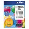 Brother Genuine High Yield Color Ink Cartridges LC2033PKS 3Pack Cyan Magenta Yellow 550 Pages Amazon Dash Replenishment
