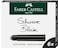 Faber-Castell FaberCastell 185506 Standard Ink Cartridges Standard Black