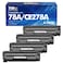 Cool Toner 78A CE278A Black Toner Cartridge Replacement for HP 78A CE278A Toner Cartridge for HP LaserJet P1606dn 1536dnf MFP M1536dnf 1606dn P1606 P1566 P1560 Printer Ink 4 Pack