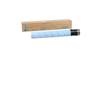 Minolta Konica TN324C A8DA430 Bizhub C258 C308 C368 Toner Cartridge Cyan in Retail Packaging