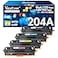 Valuetoner Compatible Toner Cartridge Replacement for HP 204A CF510A CF511A CF512A CF513A to use with Color Pro MFP M180nw M154nw M180n M154a MFP M181fw Printer Tray4Pack