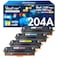 Valuetoner Compatible Toner Cartridge Replacement for HP 204A CF510A CF511A CF512A CF513A to use with Color Pro MFP M180nw M154nw M180n M154a MFP M181fw Printer Tray4Pack