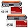 VIPSIM 051H Toner Cartridge Replacement for Canon 051H HighYield Black Toner Cartridge CRG051H for Canon Imageclass MF263dn MF264dw MF266dw MF267dw MF269dw LBP162dw LBP161dn Printer Black 2Pack