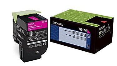 Lexmark 701M Return Program Magenta Toner Cartridge