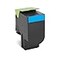 Lexmark 70C1HC0 701HC CS310 CS410 CS510 Toner Cartridge Cyan in Retail Packaging
