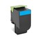 Lexmark 70C1HC0 701HC CS310 CS410 CS510 Toner Cartridge Cyan in Retail Packaging