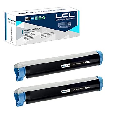 LCL Compatible Toner Cartridge Replacement for OKI B410 43979101 B410d B410dn B420 B420d B420dn B430 B430d B430dn B440 B440d B440dn B460 MB460 MB470MFP B480 MB480 MB480MFP 2Pack Black