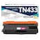 LCL TN433 TN433 Magenta High Yield Toner Cartridge Replacement for Brother TN431 TN433 TN431 TN433 TN433M TN433M for HLL8260CDW HLL8360CDW DCPL8410CDW MFCL8610CDW HLL9310CDW Printers 1Pack
