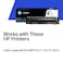 HP 201A Black Toner Cartridge Printers Works with Color LaserJet Pro M252 Color LaserJet Pro MFP M277 Series CF400A