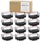 COSOB ERC30 Black and Red Ribbon Compatible with ERC303438 Cartridges ERC38 BR for TMU220 M188B ERC 30 Printer Ribbons24 Pack