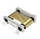 Evolis RCT016NAA Metallic Gold Monochrome Ribbon 1000 prints roll