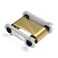 Evolis RCT016NAA Metallic Gold Monochrome Ribbon 1000 prints roll
