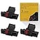 BOEDCN 3 Pack Compatible Calculator Ribbon Replacement for Casio hr100tm Ink IR40T Calculator Ink Roller Compatible with Casio HR100TM HR170RC Canon P23dhv CP13 Sharp EL1801V Individually Sealed BR