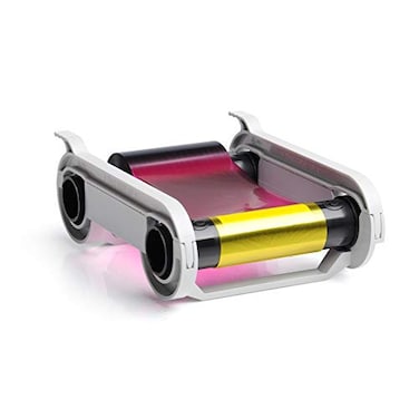 ID Card Pros Primacy 200 Print FullColor YMCKO Printer Ribbon for PVC ID Holder Cards Professional Print Quality Official ID Maker Brand