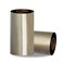 Techbarco 2 Rolls 433 x 984110mm x 300m Gold WaxResin Thermal Transfer Ribbon Core 1 Ink Outside Barcode Ribbon Compatible with Zebra Printer