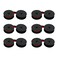 Printerfield 6 Pack Compatible Typewriter Ink Ribbon for Olivetti GR4GR8 BlackRed