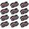COSOB GR24 Calculator Ribbon Direct Replacement for Sharp EL1197PIIICanon MP11DX Universal HighCompatibility for EL2196BLPorelon 11216 Seamless Twin Spool Performance RedBlack