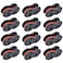 COSOB GR24 Calculator Ribbon Direct Replacement for Sharp EL1197PIIICanon MP11DX Universal HighCompatibility for EL2196BLPorelon 11216 Seamless Twin Spool Performance RedBlack
