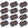 COSOB GR24 Calculator Ribbon Direct Replacement for Sharp EL1197PIIICanon MP11DX Universal HighCompatibility for EL2196BLPorelon 11216 Seamless Twin Spool Performance RedBlack