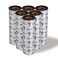 Techbarco 10 Rolls Desktop Thermal Transfer Ribbons Enhanced Wax 433 x 244110mm x 74m 05 Core for Zebra Desktop Printer
